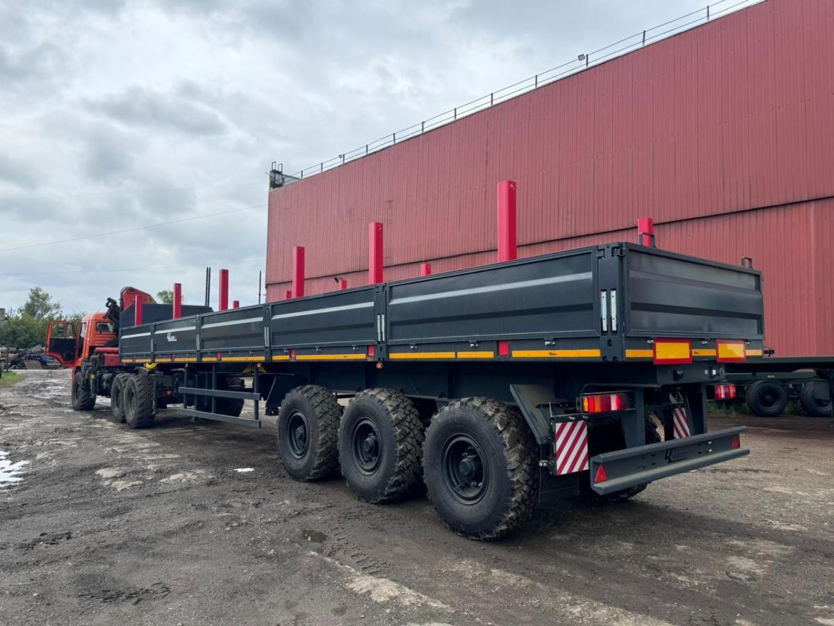 Полуприцеп бортовой ЧМЗАП-99064-020-К53