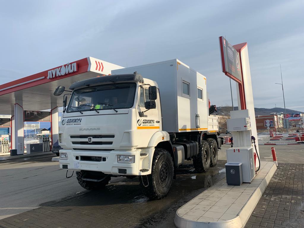 АРОК с КМУ Palfinger 6500 на шасси КАМАЗ 43118-50