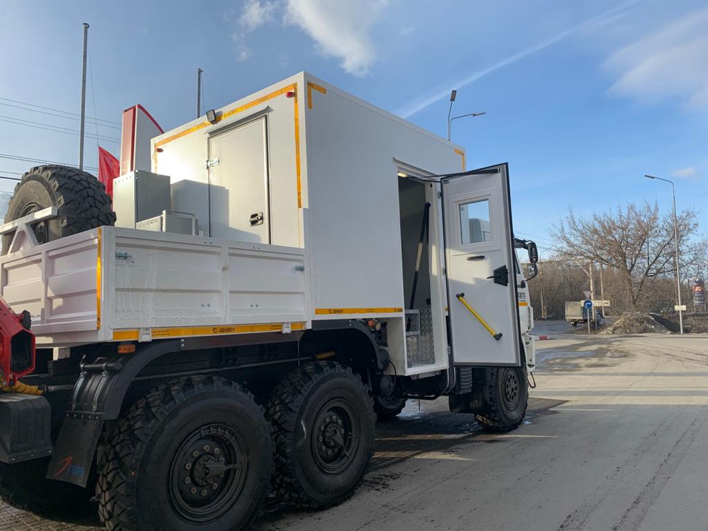 АРОК с КМУ Palfinger 6500 на шасси КАМАЗ 43118-50