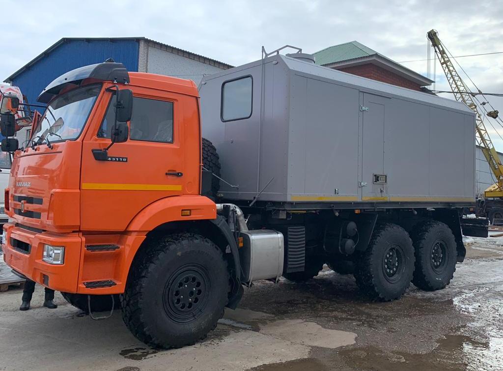 ППУ 1600/100 на шасси КАМАЗ 43118-50