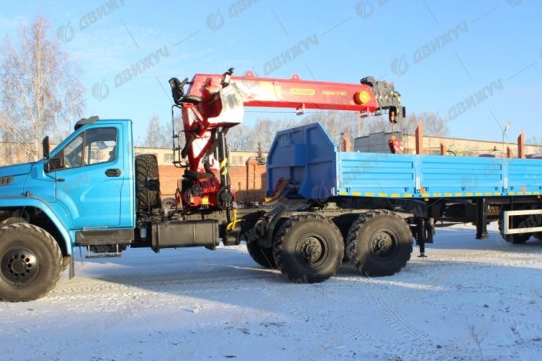 Седельный тягач Урал NEXT 4320 с КМУ IT-180