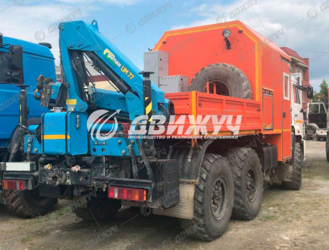 АРОК с КМУ ИМ-77 3тн КамАЗ 43118-46