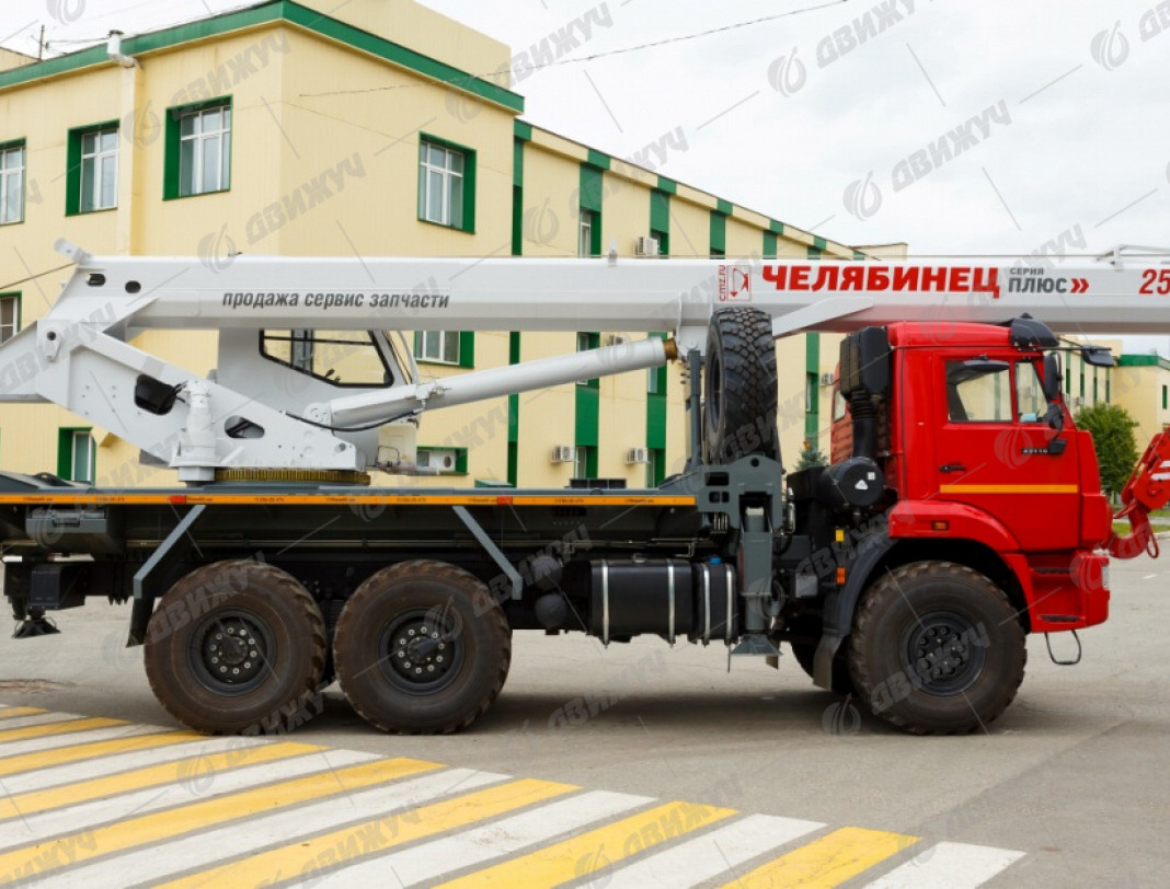 Автокран Челябинец КС-55732 на шасси КАМАЗ 43118-50 