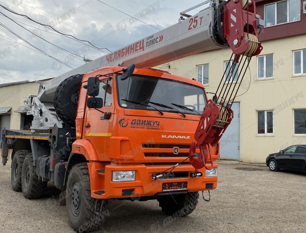 Автокран Челябинец КС-55732 на шасси КАМАЗ 43118-50 