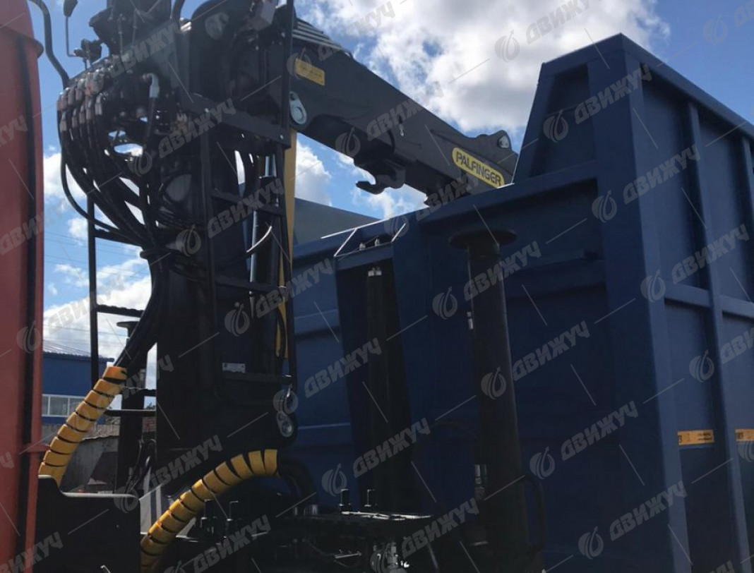 Ломовоз на шасси КАМАЗ 65115-50 с ГМУ VM10L74