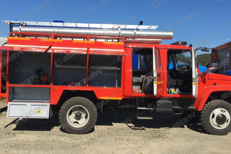 Автоцистерна пожарная АЦ-2,6-40 (33086) на базовом шасси ГАЗ-33086