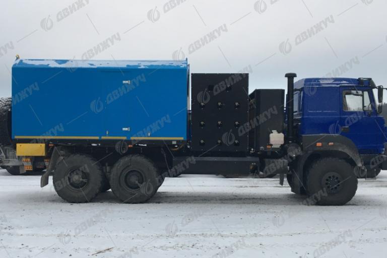 ППУА 1600/100 на шасси Урал 4320-16И03 (КПГ шасси и навесного оборудования)