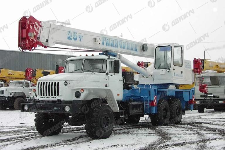 Автокран Галичанин КС-55713-3 на шасси Урал 4320