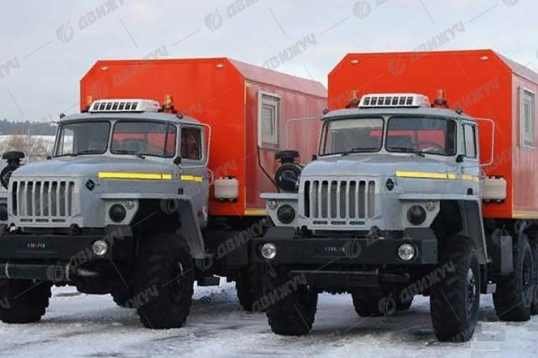 Автомобиль для перевозки опасных грузов (ВВ) на шасси Урал 4320