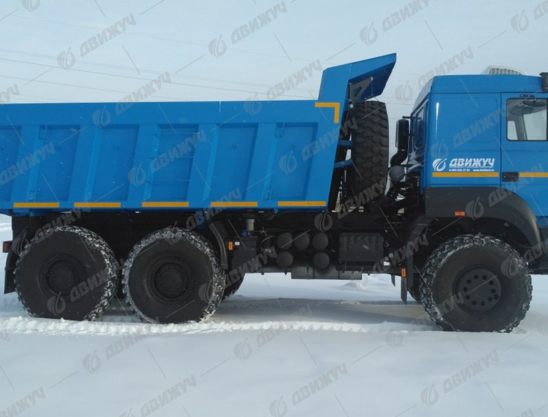 Самосвал Урал 6370 (задняя разгрузка)