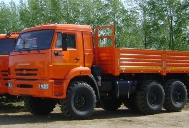 Бортовой автомобиль КАМАЗ  5350-66(6х6)