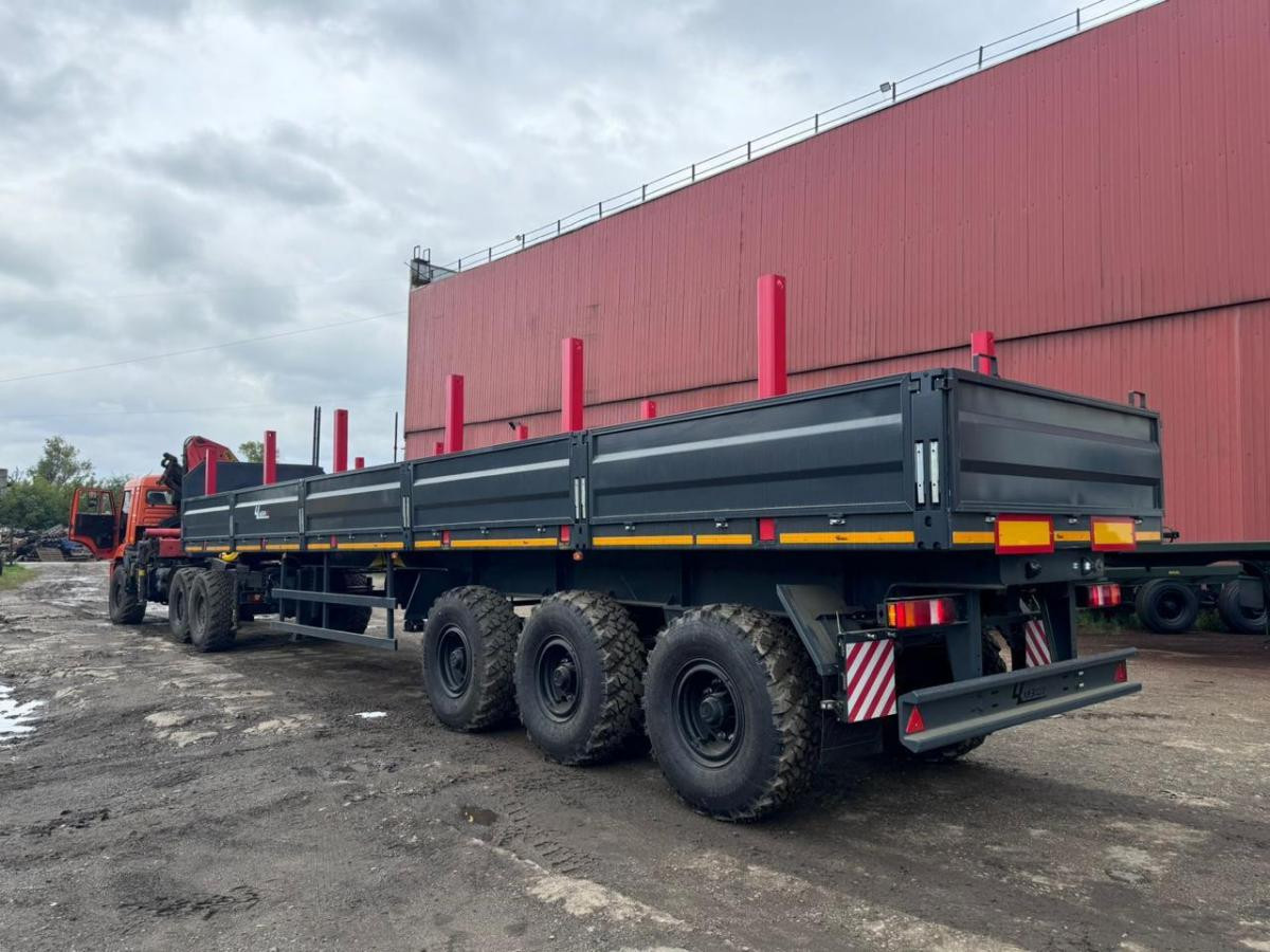 Полуприцеп бортовой ЧМЗАП-99064-020-К53