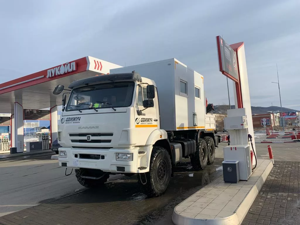 АРОК с КМУ Palfinger 6500 на шасси КАМАЗ 43118-50