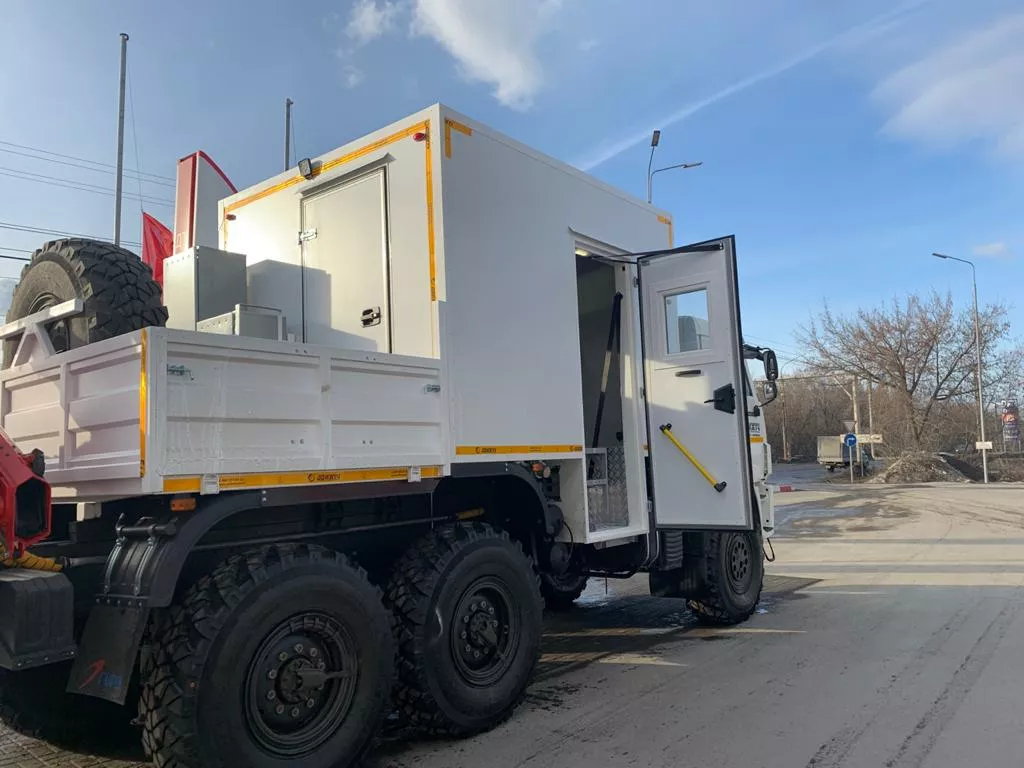 АРОК с КМУ Palfinger 6500 на шасси КАМАЗ 43118-50