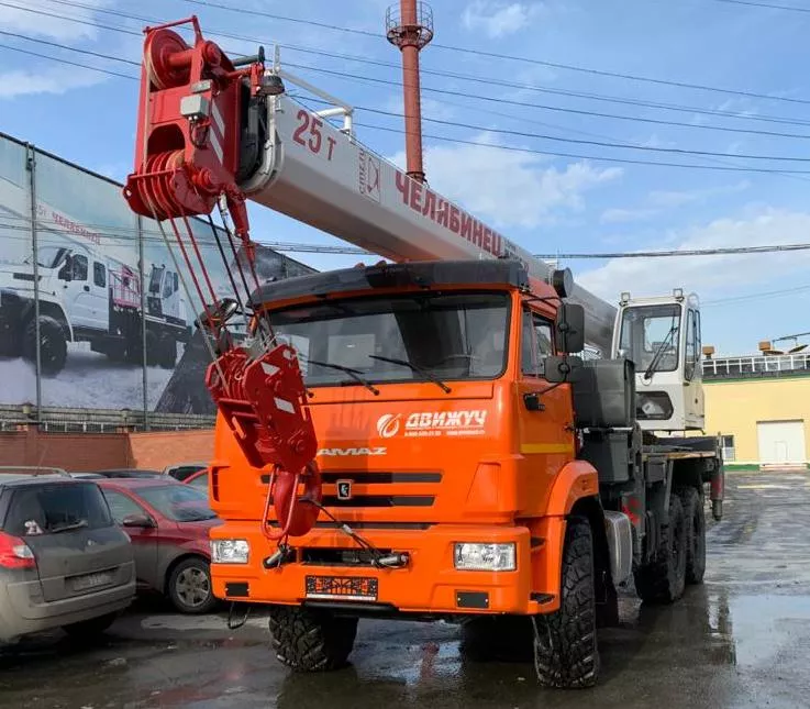 Автокран КС-55732 "Челябинец" на шасси КАМАЗ 43118-50