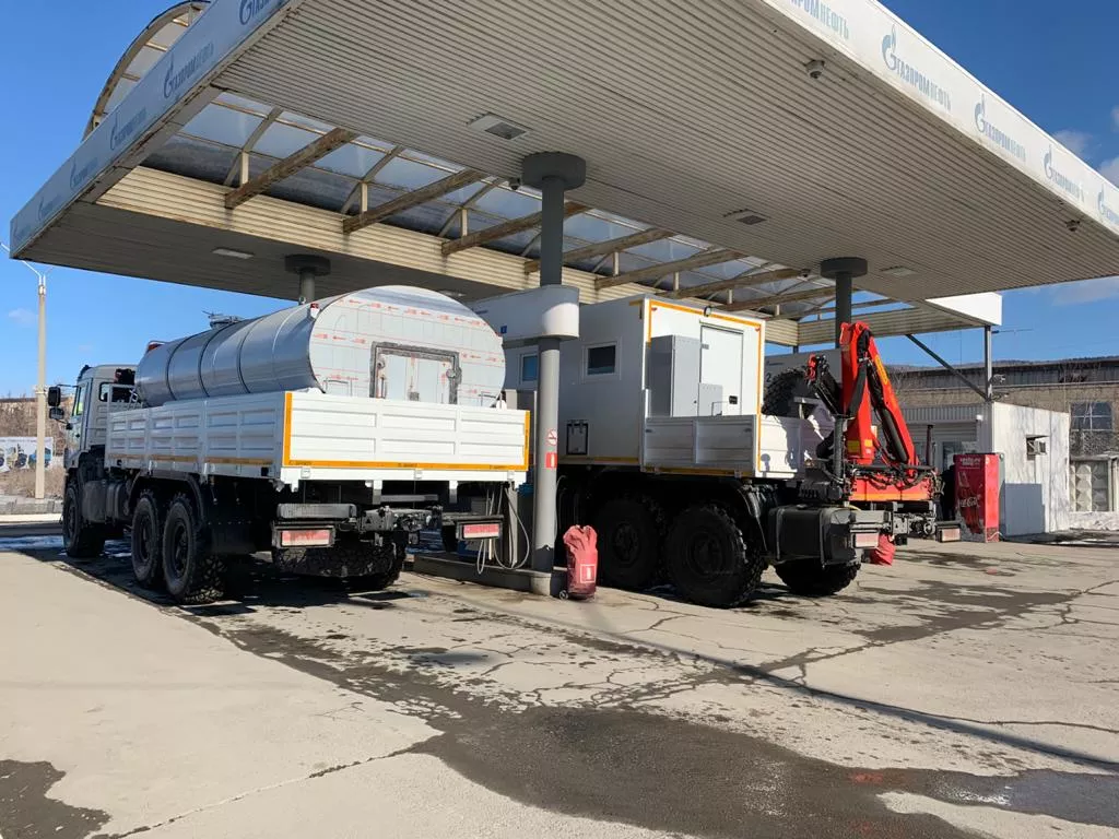 Бортовой КАМАЗ 43118-50 с Автоцистерной АЦПТ