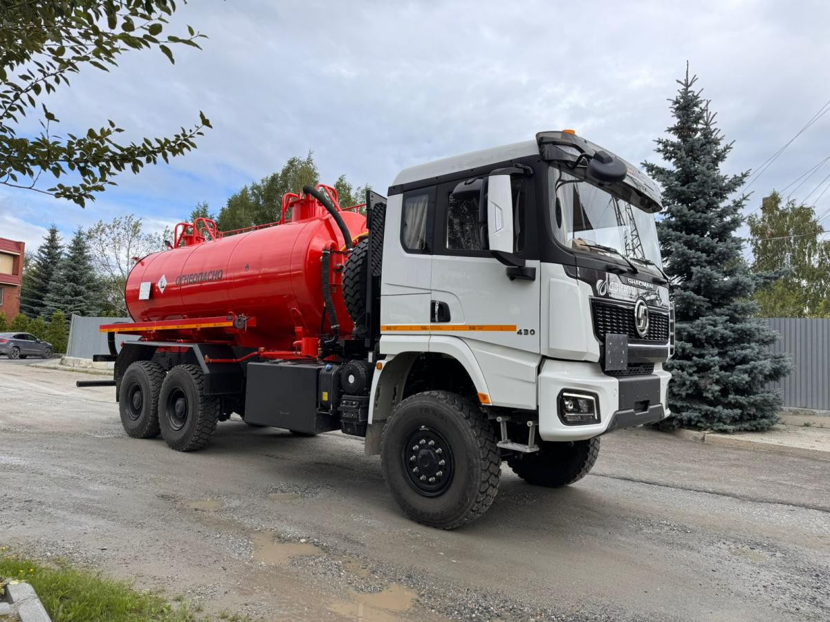 Автоцистерна АКН-12 на шасси Shacman X3000 6х6 (SX42586V385)