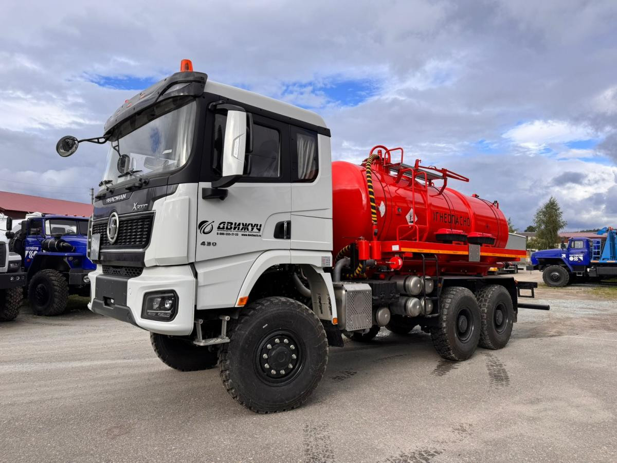Автоцистерна АКН-10 на шасси Shacman SX32586V385 (насос КО-505)