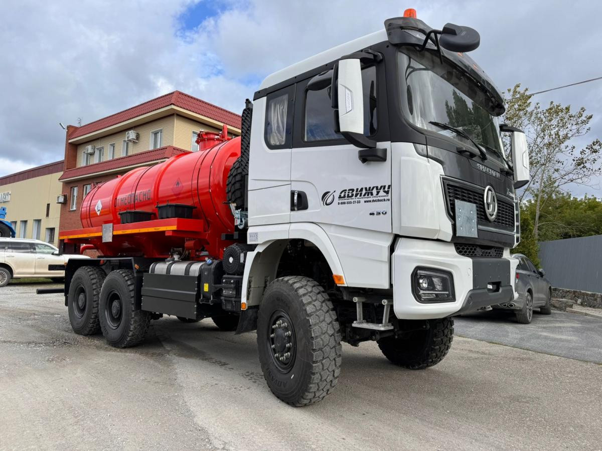 Автоцистерна АКН-10 на шасси Shacman SX32586V385 (насос КО-505)