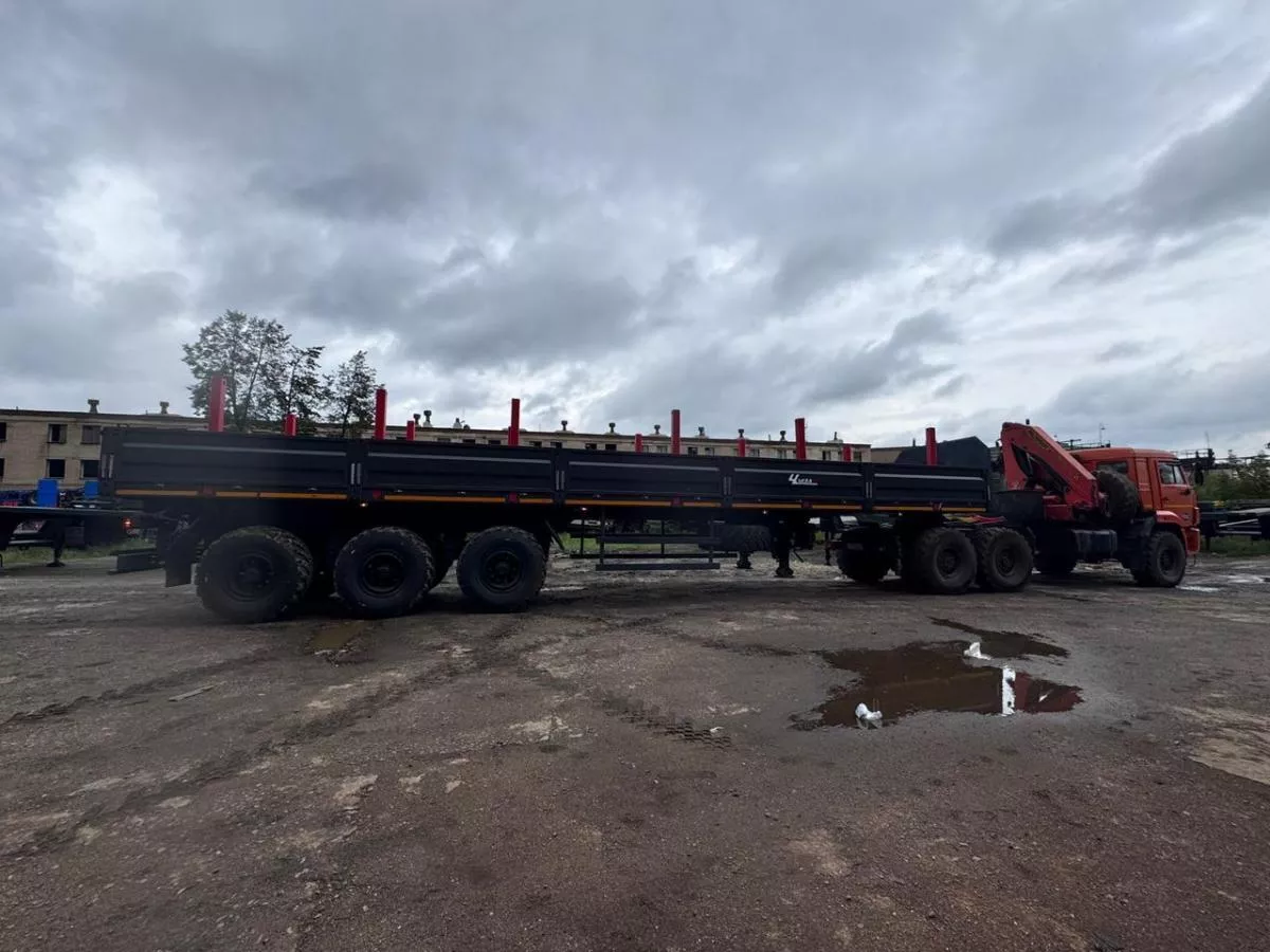 Полуприцеп бортовой ЧМЗАП-99064-020-К53