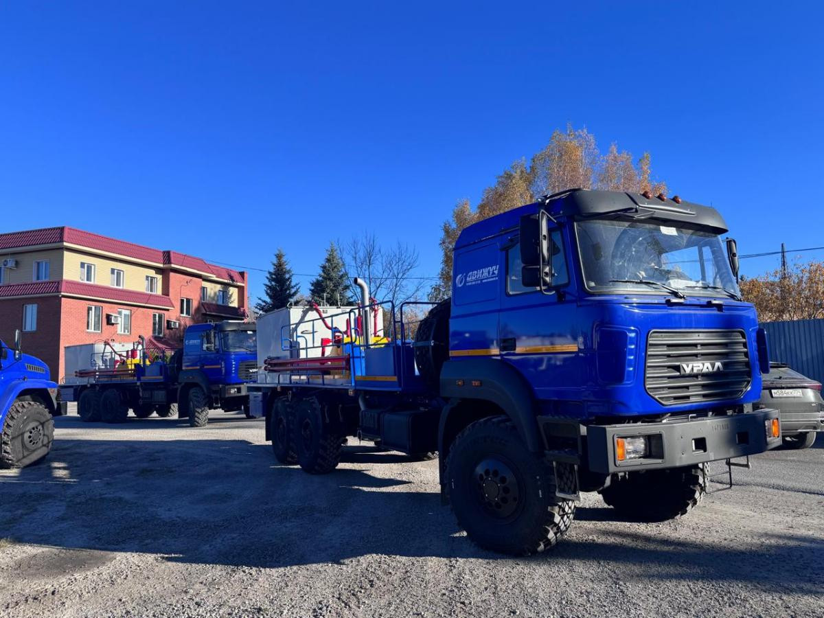 Цементировочный агрегат ЦА-320 на шасси Урал 4320-58 без ВПБ (Евро-5)