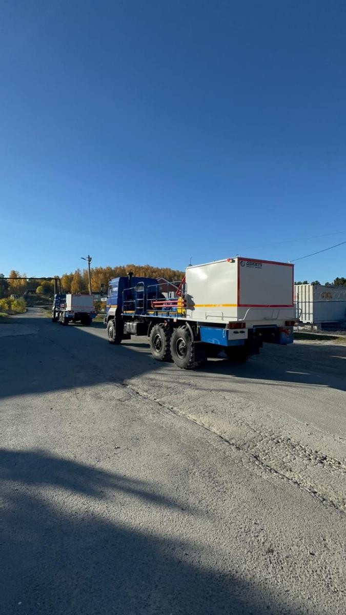 Цементировочный агрегат ЦА-320 на шасси Урал 4320-58 без ВПБ (Евро-5)