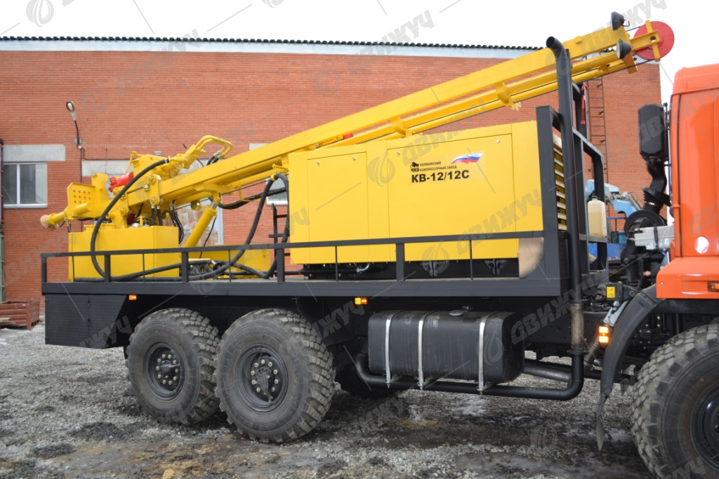 Камаз 43118 6X6 Буровая Установка