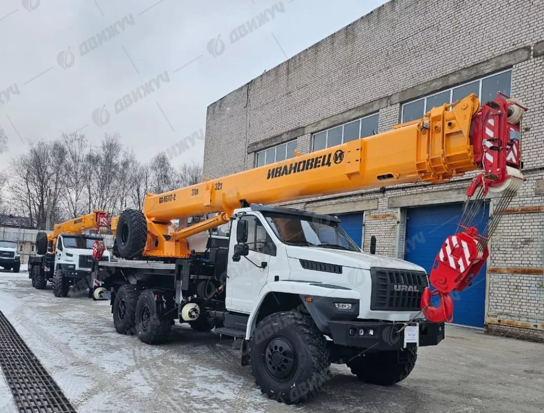 Автокран Ивановец 55717-2 УРАЛ NEXT 4320-6958-72Е5И06
