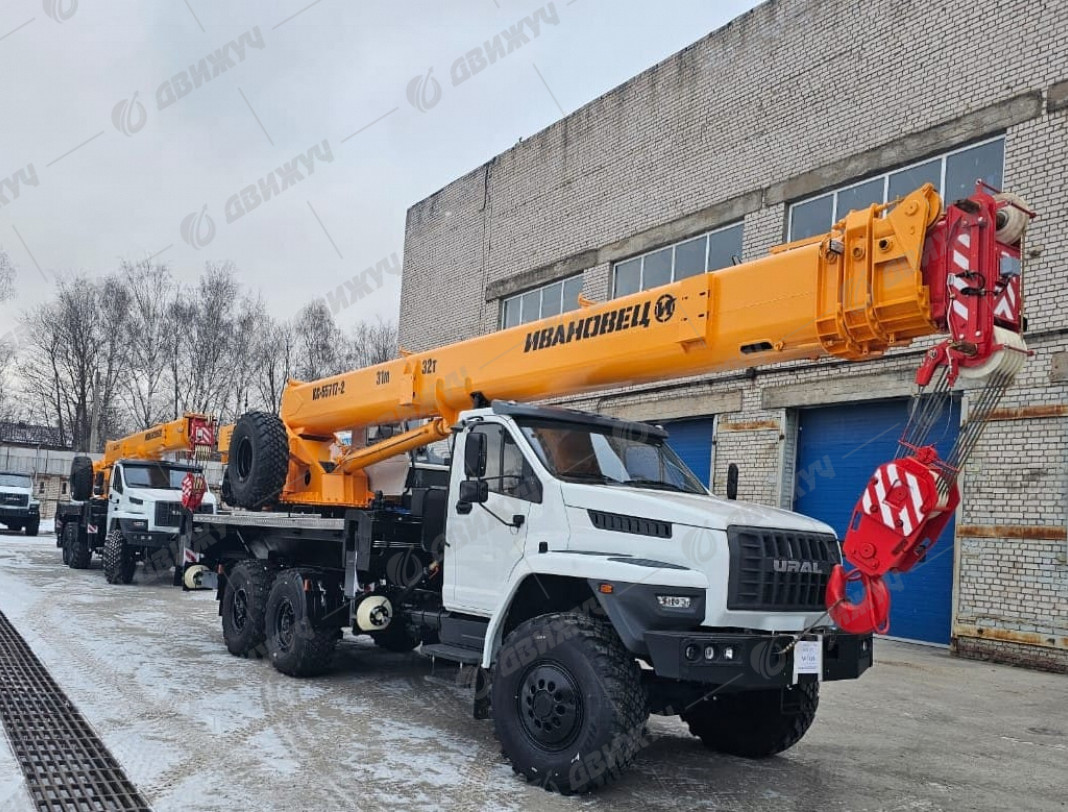 Автокран Ивановец 55717-2 УРАЛ NEXT 4320-6958-72Е5И06