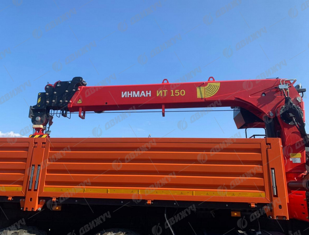 Бортовой автомобиль КАМАЗ 43118-50 с КМУ ИНМАН ИТ-150