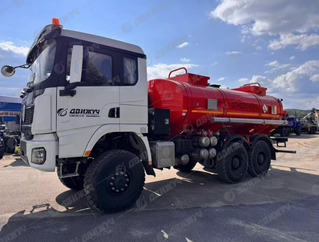Автотопливозаправщик АТЗ-14/2 Shacman X3000 6х6 (SX32586V385) (Односкатная ошиновка)