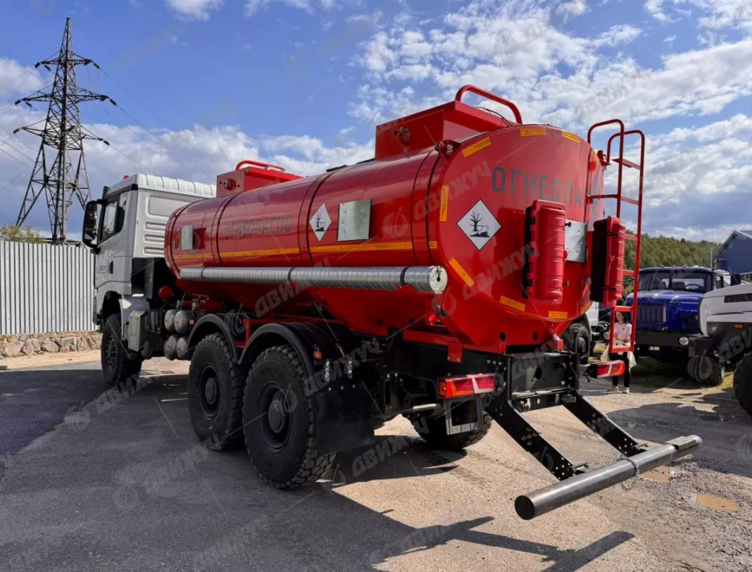 Автотопливозаправщик АТЗ-14/2 Shacman X3000 6х6 (SX32586V385) (Односкатная ошиновка)