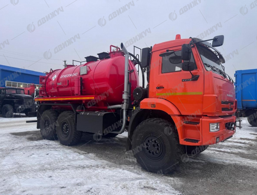 АКН-10 ОД на шасси КАМАЗ 43118-50 (насос КО 505, КПП 154)