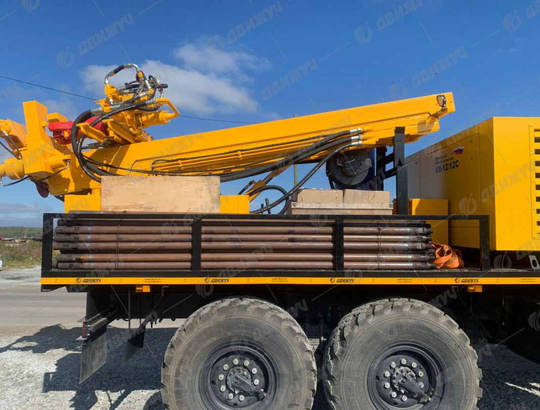 Буровая установка ПБУ-2 на шасси КАМАЗ-53504