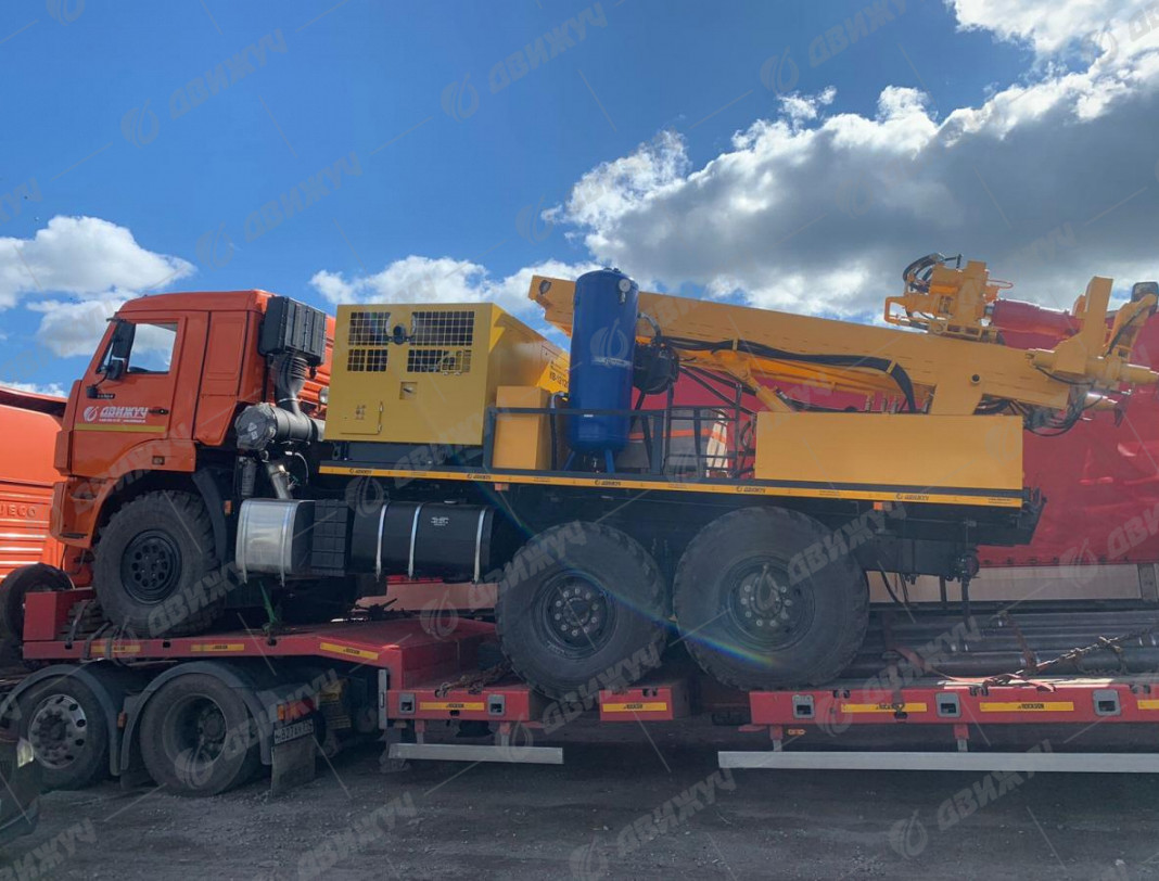 Буровая установка ПБУ-2 на шасси КАМАЗ-53504