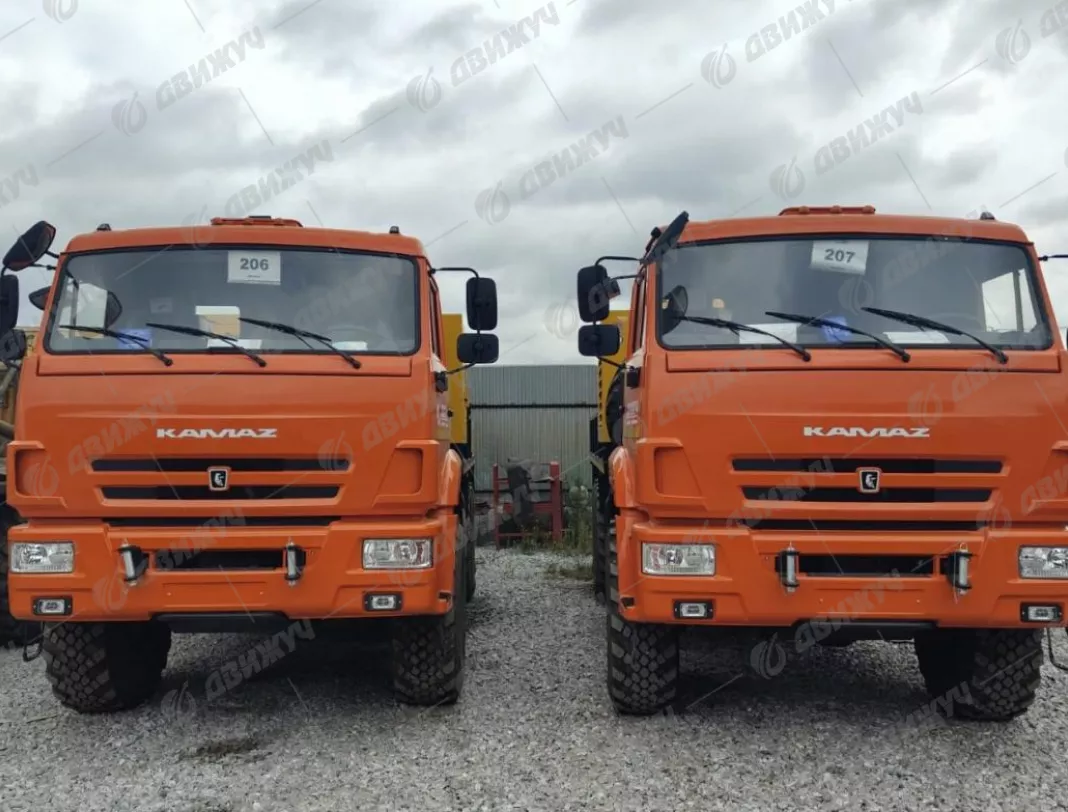 Буровая установка ПБУ-2 на шасси КАМАЗ-53504