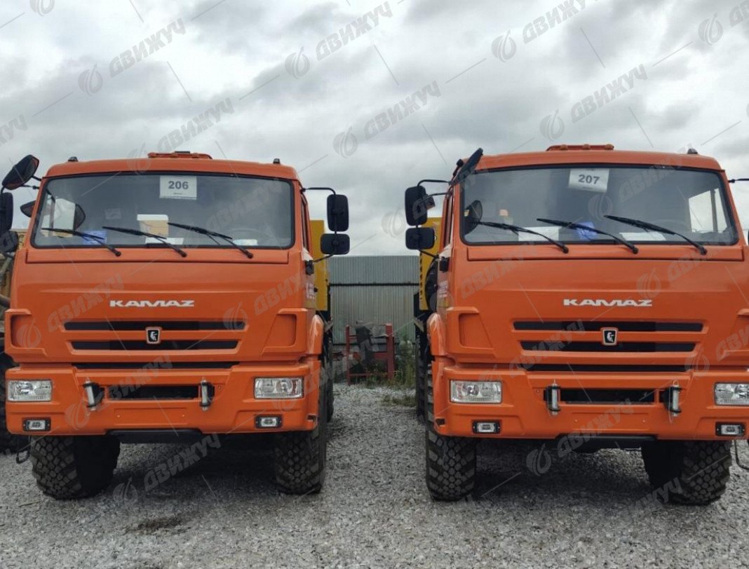 Буровая установка ПБУ-2 на шасси КАМАЗ-53504