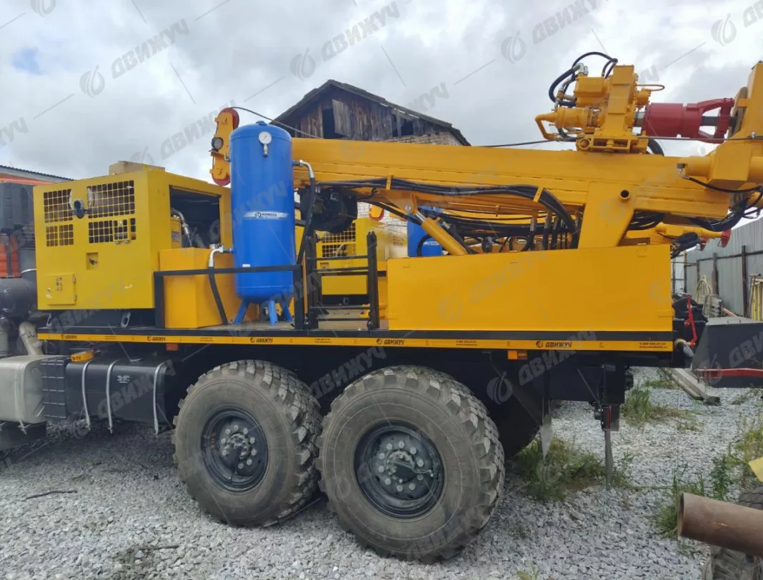 Буровая установка ПБУ-2 на шасси КАМАЗ-53504