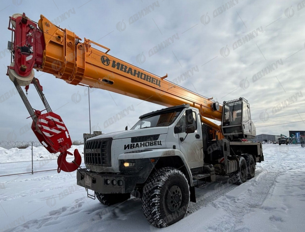 Автокран Ивановец 55717-2 УРАЛ NEXT 4320-6958-72Е5И06