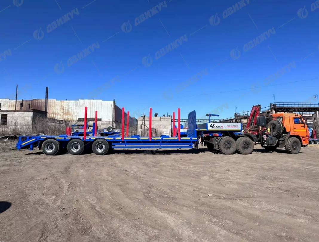Полуприцеп - тяжеловоз ЧМЗАП 99064 ККТ11