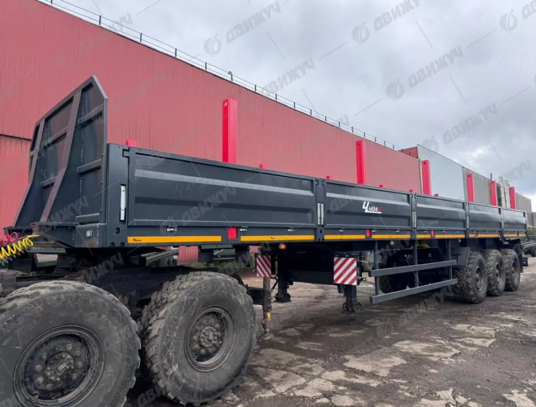 Полуприцеп бортовой ЧМЗАП-99064-020-К53