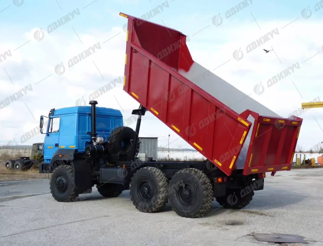Самосвал Урал 55571-3521-80Е5 бескапотный