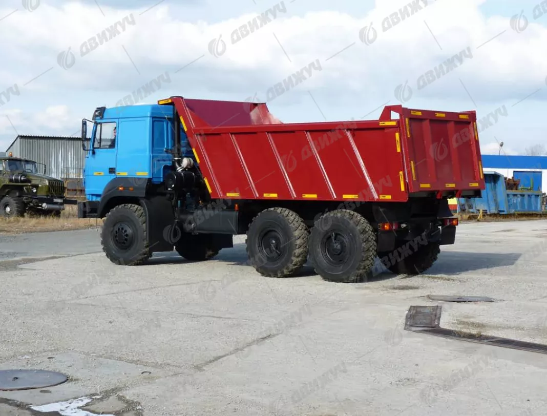 Самосвал Урал 55571-3521-80Е5 бескапотный