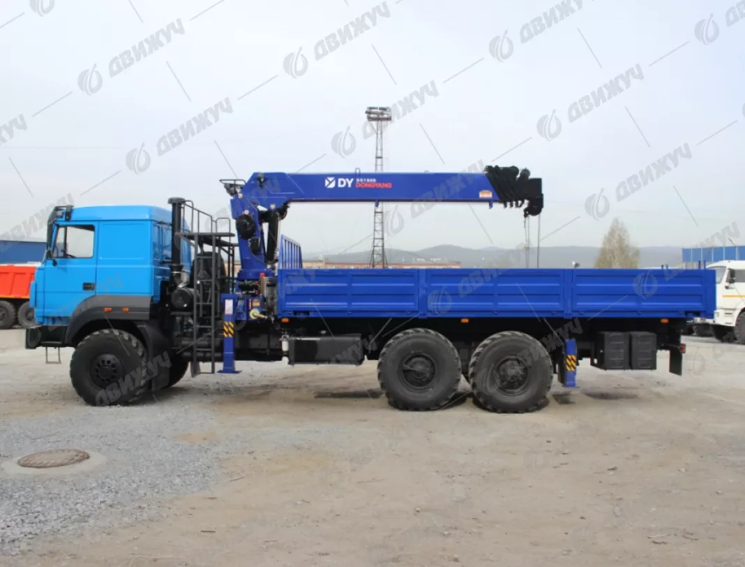 Бортовой Урал 4320-4972-80М с КМУ DongYang 1926