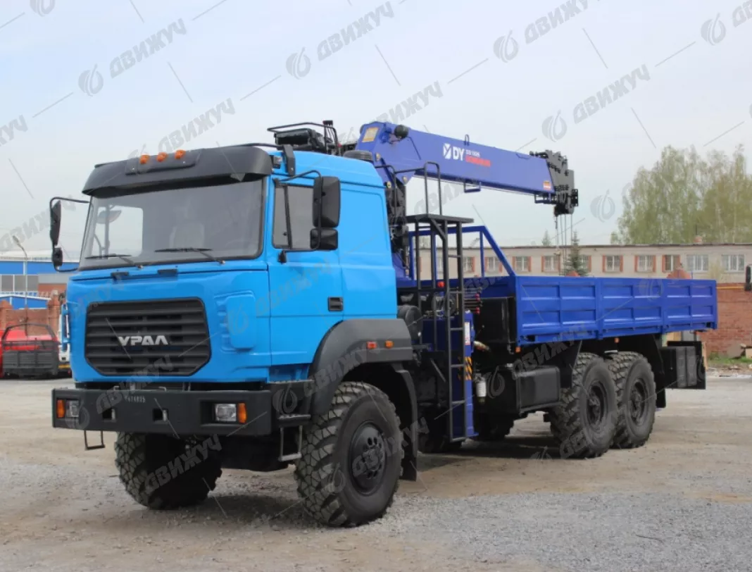 Бортовой Урал 4320-4972-80М с КМУ DongYang 1926