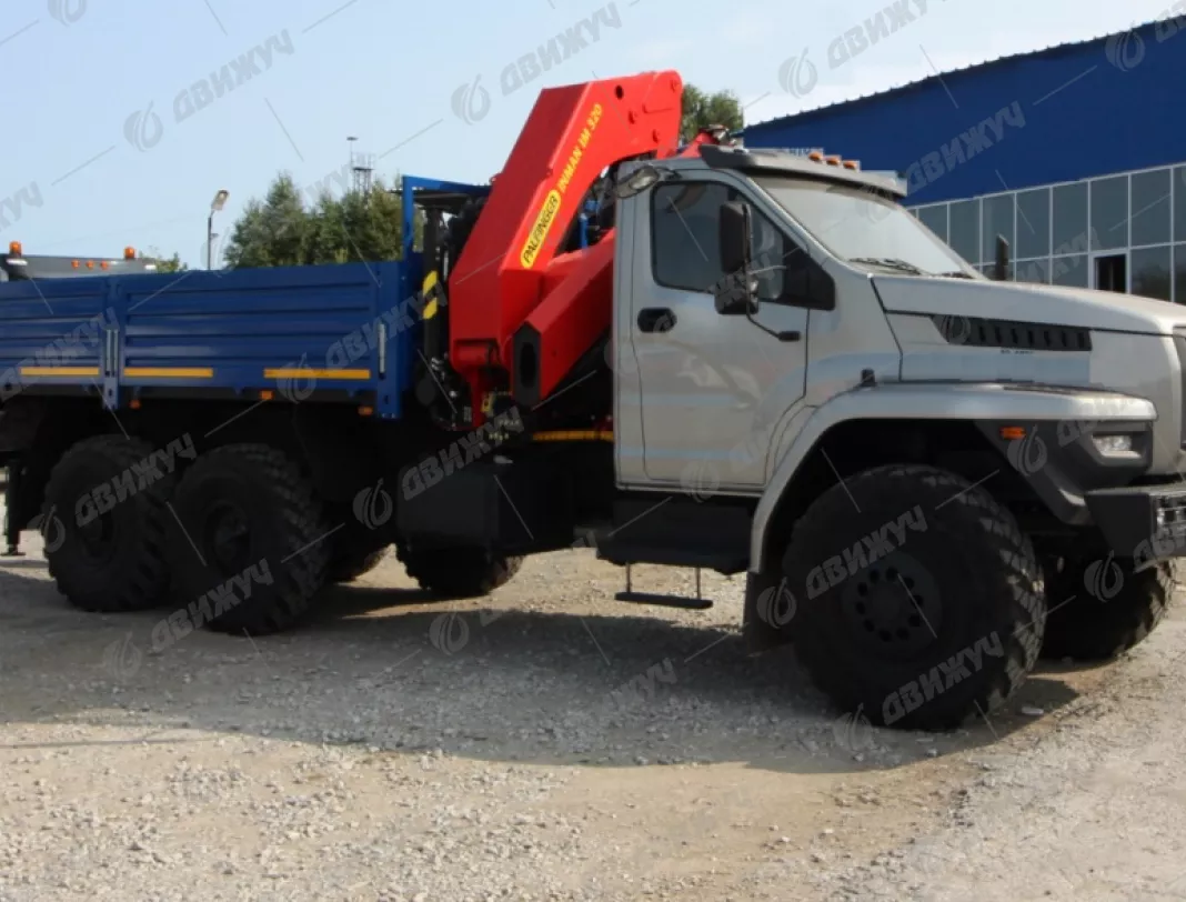 Бортовой Урал 4320 NEXT с КМУ ИМ-320