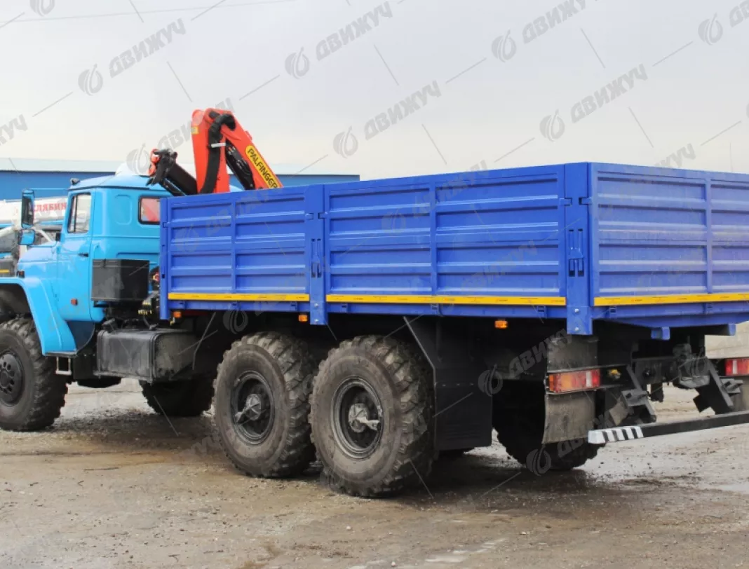 Бортовой Урал 4320 (капотный) с КМУ Palfinger 8500