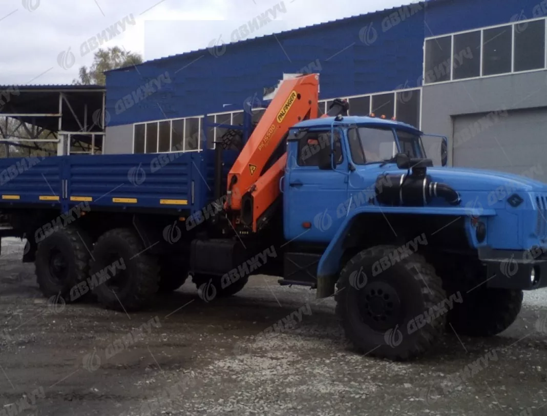 Бортовой Урал 4320 (капотный) с КМУ Palfinger РК 15500