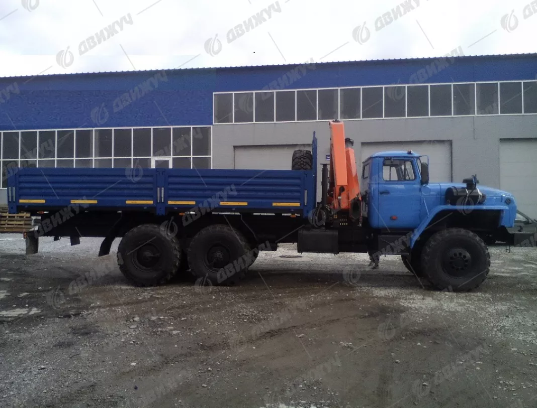 Бортовой Урал 4320 (капотный) с КМУ Palfinger РК 15500