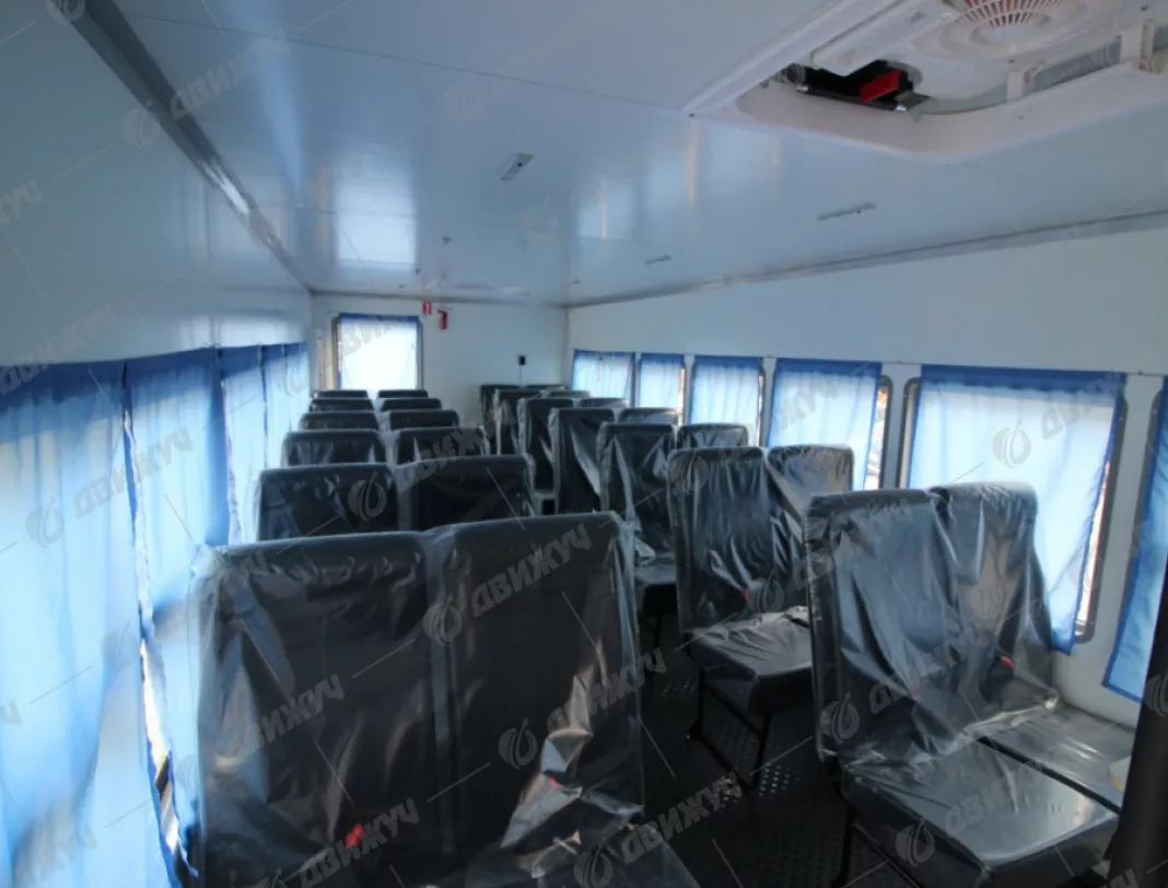 Вахтовый автобус на шасси Урал NEXT4320-6952-72 (Е5) Г38, 28 мест